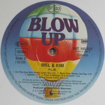 LP Mel & Kim: F.L.M. CLR 629469