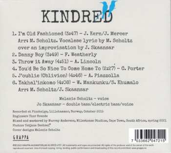 CD Melanie Scholtz: Kindred 636528