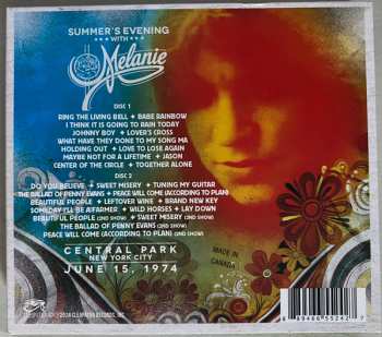 2CD Melanie: Summer's Evening With Melanie: Central Park 1974 LTD 630403