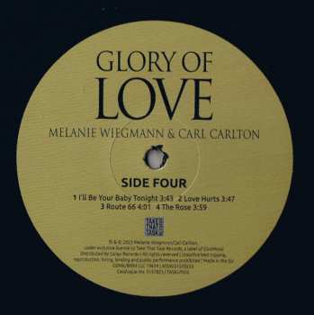 2LP Melanie Wiegmann: Glory Of Love 484145