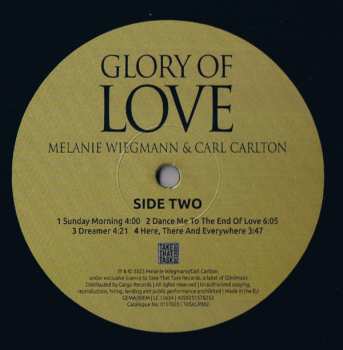 2LP Melanie Wiegmann: Glory Of Love 484145