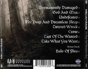 CD Meliah Rage: The Deep And Dreamless Sleep LTD 275344