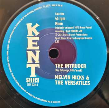 Album Melvin Hicks & The Versatiles: The Intruder