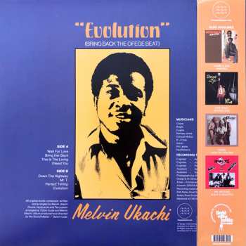 LP Melvin Ukachi: Evolution (Bring Back The Ofege Beat) LTD 352539