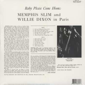 LP Willie Dixon: Memphis Slim & Willie Dixon In Paris - Baby Please Come Home! 651349