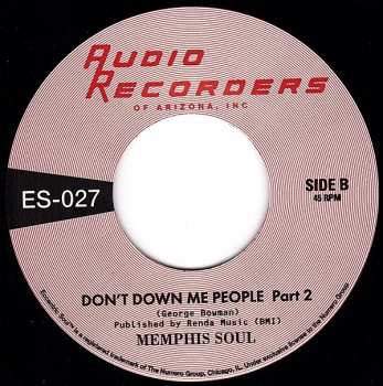 SP Memphis Soul: Don't Down Me People 588605