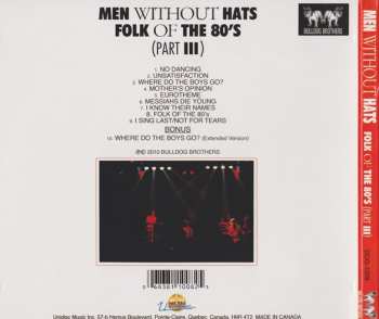 CD Men Without Hats: Folk Of The 80's (Part III) 548725