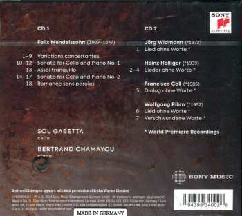 2CD Felix Mendelssohn-Bartholdy: Mendelssohn·Holliger·Rihm·Widmann·Coll 551442