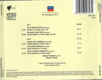 2CD Felix Mendelssohn-Bartholdy: Romantic Chamber Music 649602