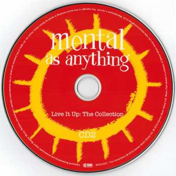 2CD Mental As Anything: Live It Up: The Collection 303253