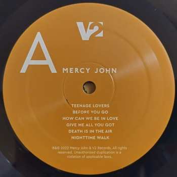 LP Mercy John: Nights On Fire 569081