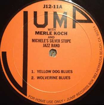 LP Merle Koch And Michele's Silver Stope Jazz Band: Merle Koch And Michele's Silver Stope Jazz Band 596085