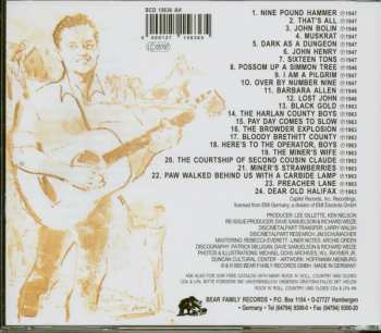 CD Merle Travis: Folk Songs Of The Hills (Back Home / Songs Of The Coalmines) 392130