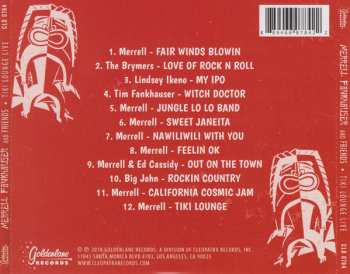 CD Merrell Fankhauser: Tiki Lounge Live 420395