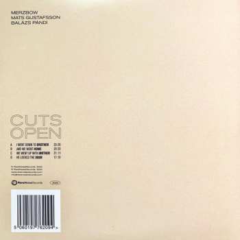 2LP Merzbow: Cuts Open CLR 642677