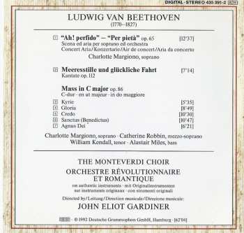 CD Ludwig van Beethoven: Messe In C / Ah! Perfido / Meeresstille Und Glückliche Fahrt 23369