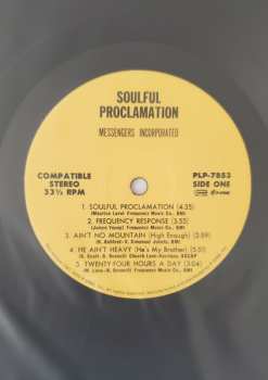 LP Messengers Incorporated: Soulful Proclamation LTD 609264