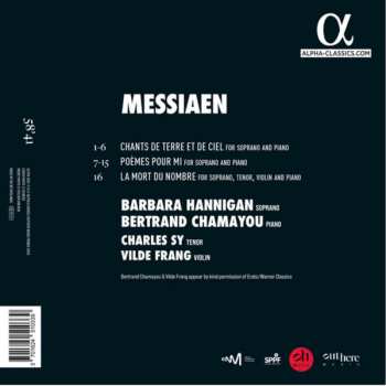 CD Barbara Hannigan: Messiaen 621791