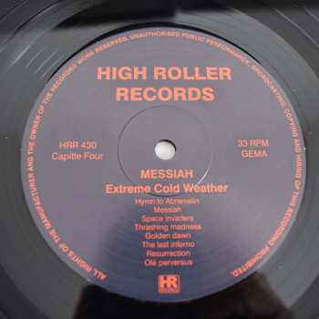 LP Messiah: Extreme Cold Weather LTD 545207