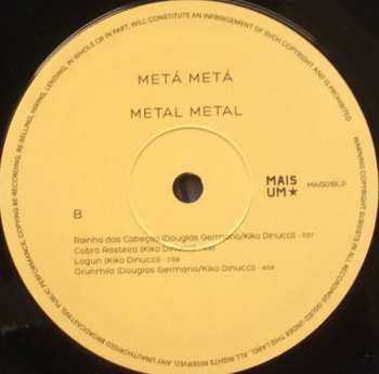 LP/SP Metá Metá: Metal Metal 340015