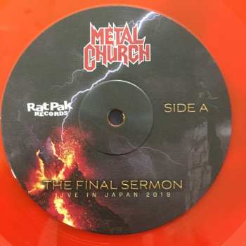 2LP Metal Church: The Final Sermon (Live In Japan 2019) CLR | LTD 588597