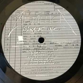 3LP Metallica: Garage Inc. LTD 585284