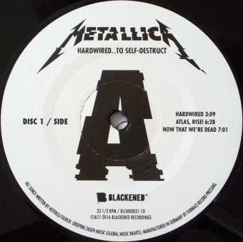 2LP Metallica: Hardwired...To Self-Destruct 597732