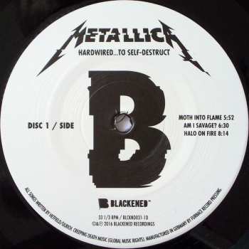 2LP Metallica: Hardwired...To Self-Destruct 597732