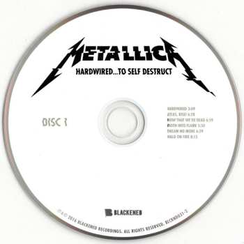 2CD Metallica: Hardwired...To Self-Destruct 606753