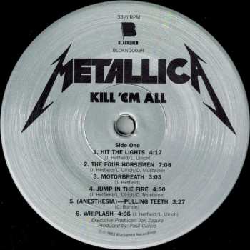 LP Metallica: Kill 'Em All 602930