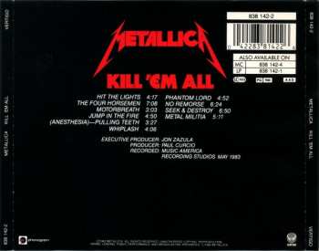 CD Metallica: Kill 'Em All 610685