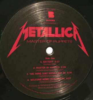 LP Metallica: Master Of Puppets 590570