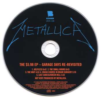 CD Metallica: The $5.98 E.P. - Garage Days Re-Revisited 591883