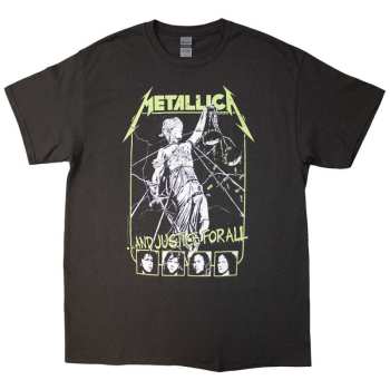 Merch Metallica: Tričko Justice Faces