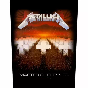 Zádová Nášivka Master Of Puppets