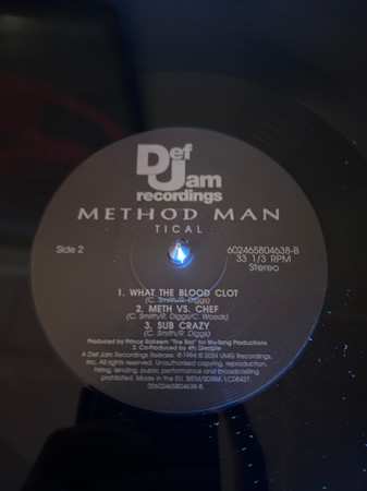 2LP Method Man: Tical 645598