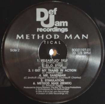 LP Method Man: Tical CLR 592434