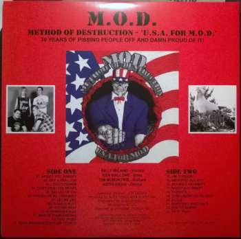 LP Method Of Destruction: U.S.A. For M.O.D. (30th Anniversary Edition) CLR 592969