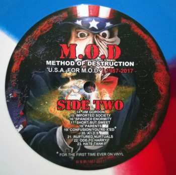 LP Method Of Destruction: U.S.A. For M.O.D. (30th Anniversary Edition) CLR 592969