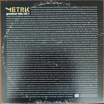 LP Metric: Greatest Hits Vol. 1 CLR 610850