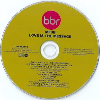 CD MFSB: Love Is The Message 613854