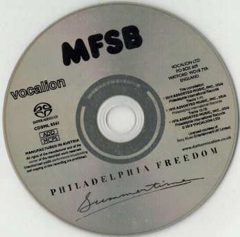 SACD MFSB: Philadelphia Freedom & Summertime 557518