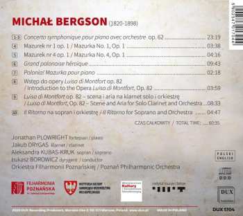 CD Michał Bergson: Symphonic Music 560526