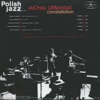 LP Michał Urbaniak Constellation: In Concert 616483