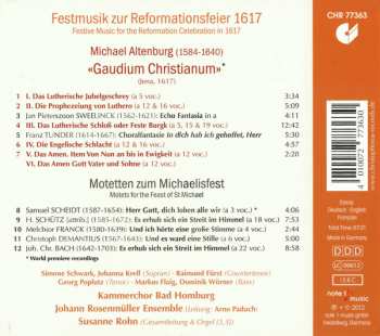 CD Kammerchor Bad Homburg: Festmusik Zur Reformationsfeier 1617 386929