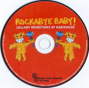 CD Michael Armstrong: Rockabye Baby! Lullaby Renditions Of Radiohead 605958