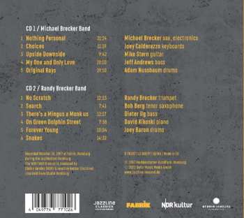 2CD The Michael Brecker Band: Live At Fabrik Hamburg 1987 373154