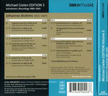 5CD/Box Set Johannes Brahms: Brahms The Symphonies, Piano Concerto No.1, Double Concerto, Piano Quartet No.1 353956