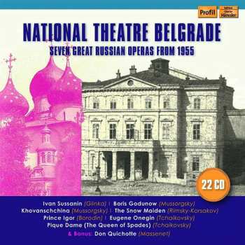 Album Michael Glinka: National Theatre Belgrade - 7 Great Russian Operas From 1955