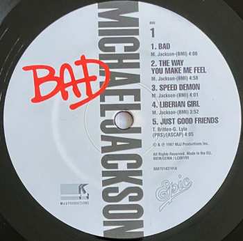 LP Michael Jackson: Bad 621571